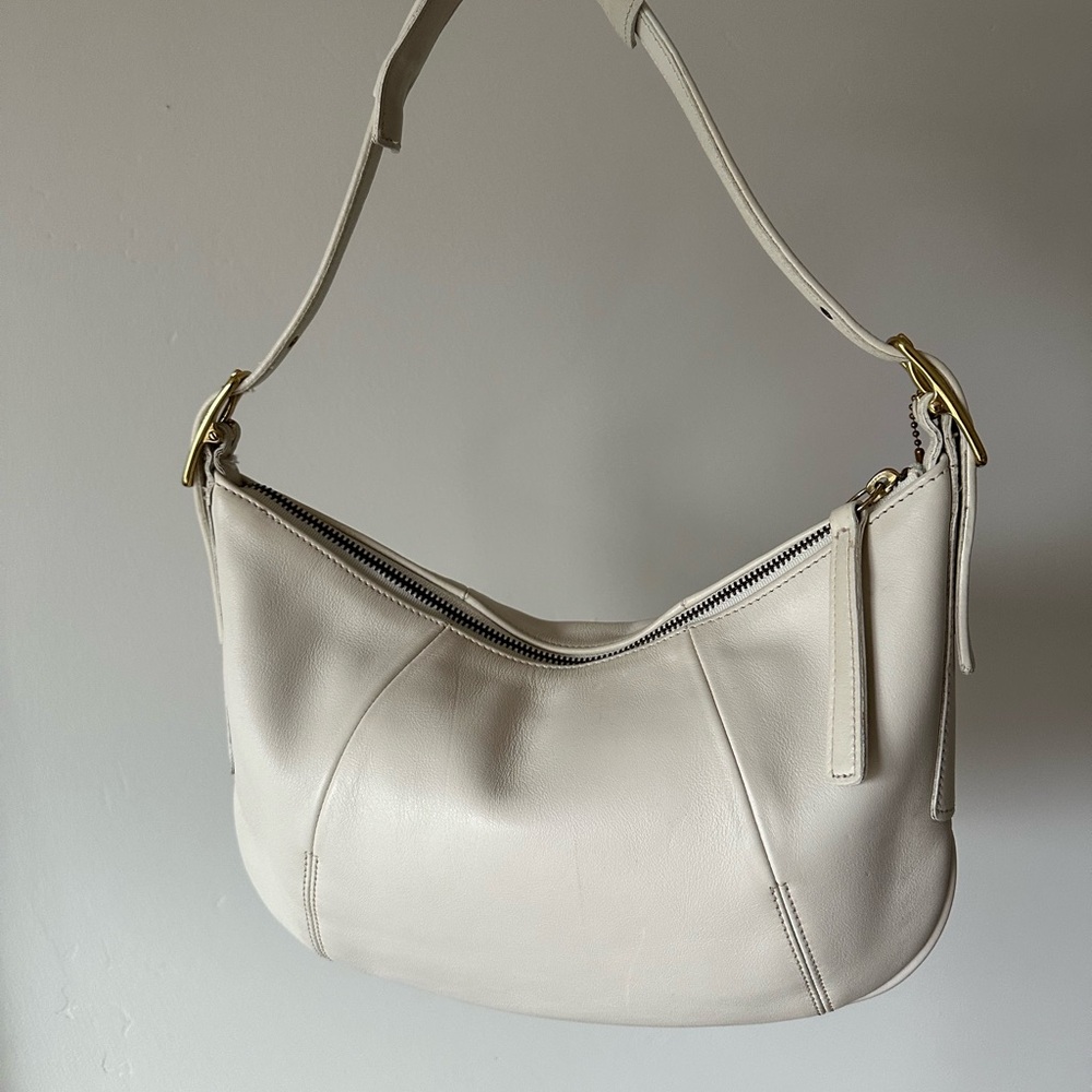 Vintage Coach Legacy croissant bag